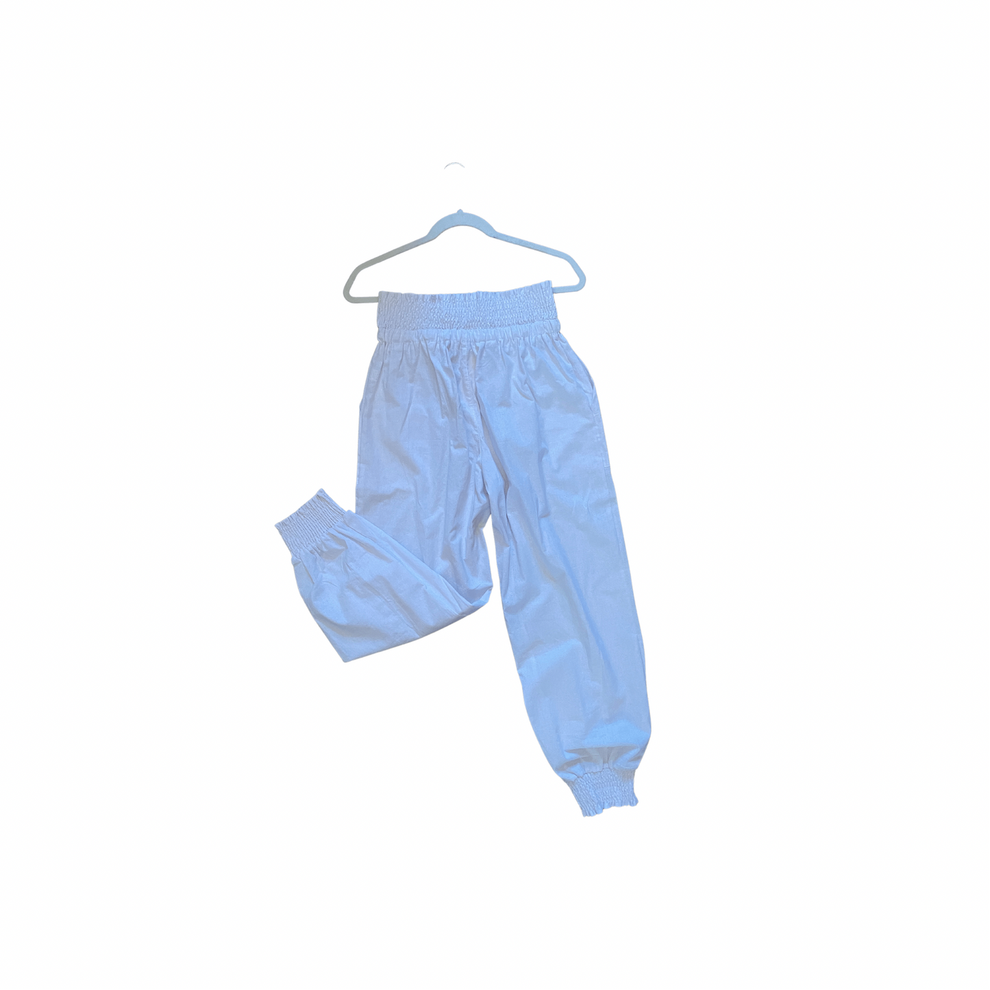 Linen High Waist Joggers